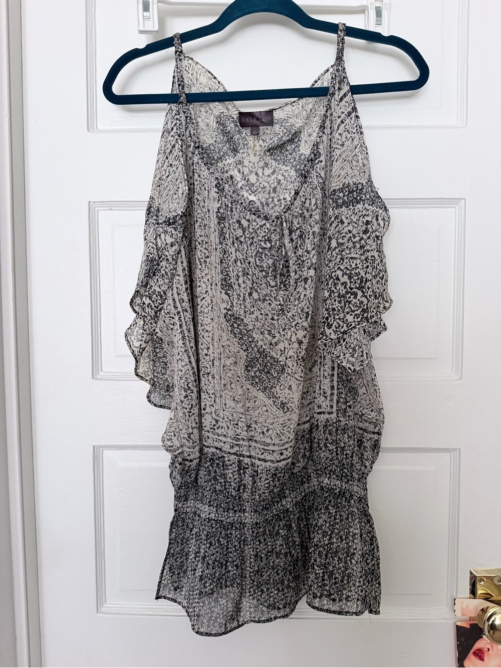 Hale Bob cold-shoulder top tunic